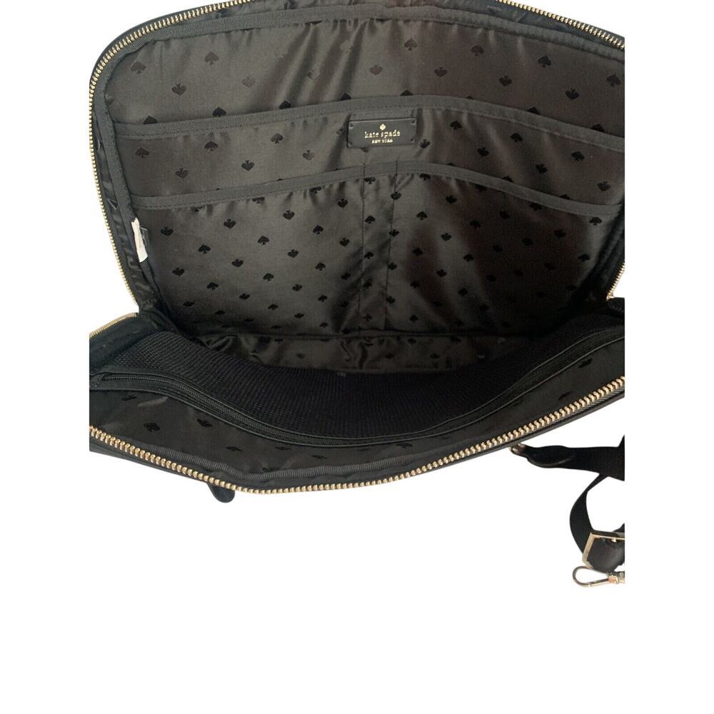 NWOT Kate Spade 15" Laptop Bag Chelsea Messenger Sleeve Black New - Picture 7 of 16
